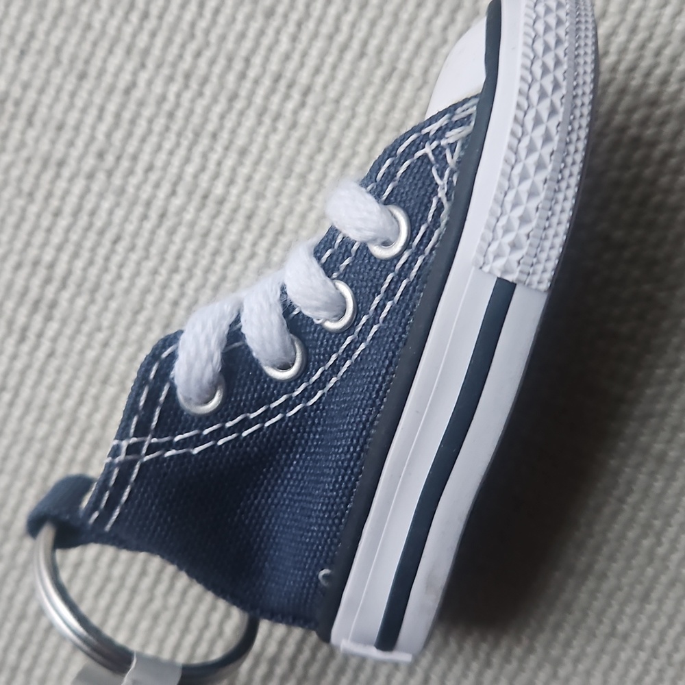 Converse Navy Blue Mini Sneaker Keychain - Picture 4 of 9